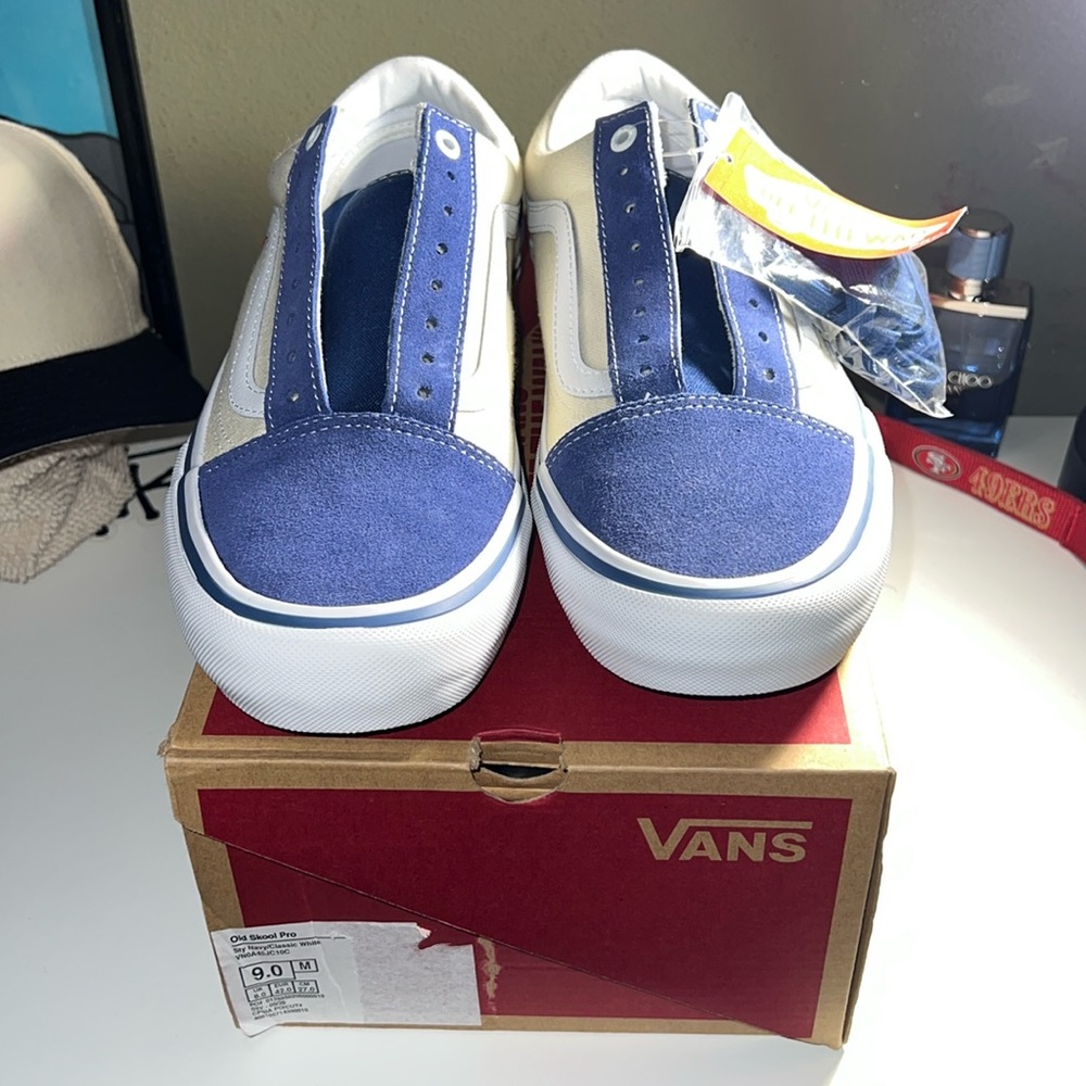 Vans Old Skool Pro 'Navy White'
